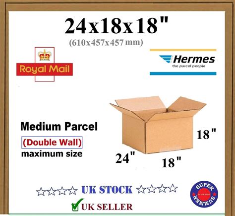 parcel sizes for Hermes